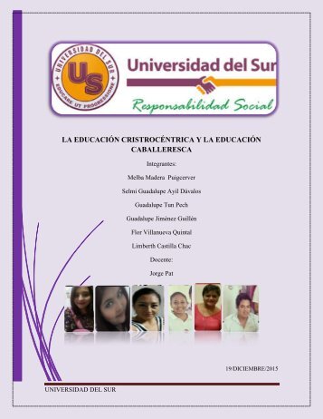 educacion cristocentrica